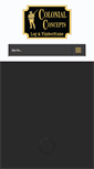 Mobile Screenshot of colonialconcepts.com